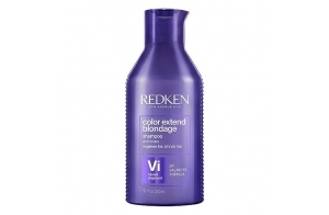 REDKEN, Shampoing Violet Neutralisant pour Cheveux Blonds, Riche en Protéines, Color Extend Blondage, 300 ml