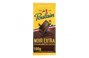 Poulain Tablette Chocolat Noir Extra 100 g