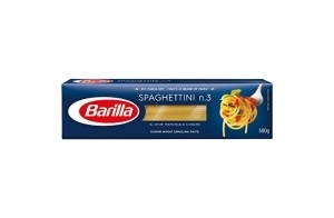 Barilla Classique Spaghettini N. 3 à Semoule de Blé Dur Toujours Al Dente, 500 g