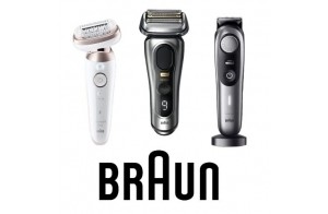 Braun: une selection de rasoirs et epilateurs electriques