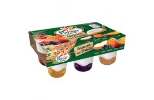 Panier de Yoplait - Panier de Yoplait Nature sur Fruits Panaché 6x140g