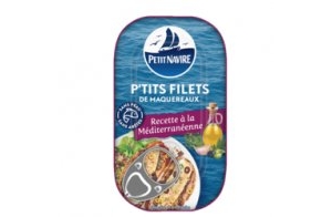 P'tits Filets de Maquereaux - Recette Méditerranéenne 90g