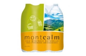 Montcalm, eau minérale naturelle - Montcalm 6x1,5L