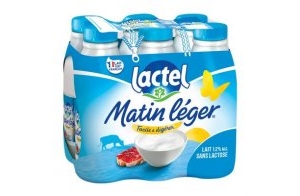 Lactel - Matin Léger 6x1L