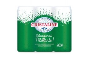 CRISTALINE -
Canette pétillante 33 cl