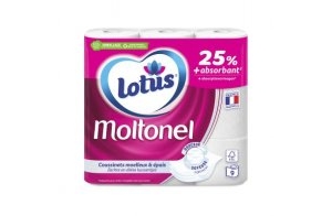 Lotus Moltonel et Lotus Just1 – Papier Toilette
