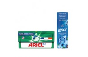 Ariel & Lenor - ARIEL ORIGINAL et LENOR ENVOLEE D'AIR