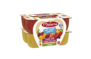 Materne – Sans sucres ajoutés* x12