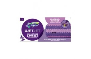 Balai serpillère Swiffer Wetjet - Recharges lingettes Wetjet