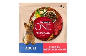 PURINA® ONE® - Croquettes pour chien mini 1,5kg
