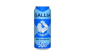 Découvrez la bière française Gallia ! - GALLIA SANS CONCESSION BTE 50 CL