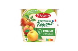 Materne® Fruits de nos régions - Materne® Pomme d'Occitanie x4