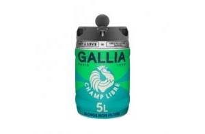 Découvrez la bière française Gallia ! - GALLIA CHAMP LIBRE FUT 5L