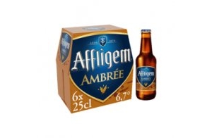 Affligem bière blonde d'Abbaye - Affligem Ambrée 6x25cl