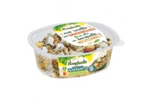 Salades Traiteur Bonduelle - Salade façon Auvergnate - Lentilles vertes & fourme d'Ambert AOP - 250g