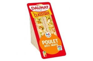 Daunat - Sandwichs triangles par 2