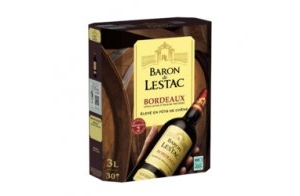 AOP Bordeaux Rouge - Baron de Lestac - AOP Bordeaux rouge - 3L
