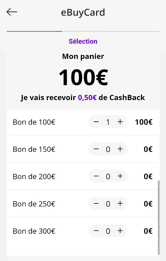 achat ebuycard