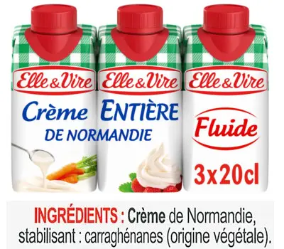 Crème liquide