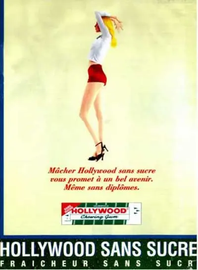 une affiche Holllywood sans sucre sexiste