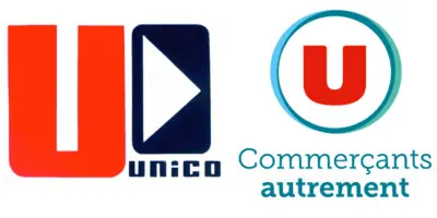 Les logos Unico et Système U
