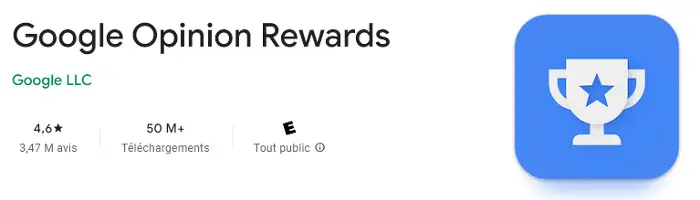 Google Opinion Rewards