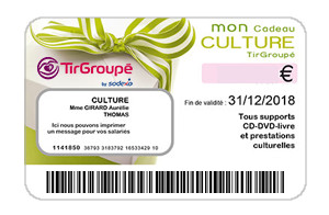carte cadeau Tir Groupé Culture