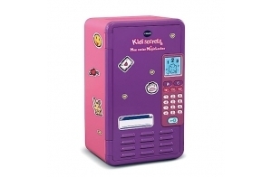 VTech - KidiSecrets, Mon Casier MagicLocker Violet et Rose, Coffre-Fort Secret avec Code, Enceinte, Jeux, Réveil, Boîte à Trésors à Personnaliser, Cadeau Enfant de 6 à 12 Ans - Contenu en Français