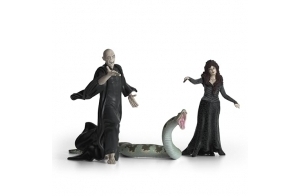 schleich 42684 Coffret Voldemort Nagini et Bellatrix, dès 6 ans, WIZARDING WORLD - figurine, 21 x 16 x 18 cm