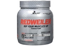 OLIMP SPORT NUTRITION Redweiler Support Musculaire pour Sportif Blueberry Madness 480 g