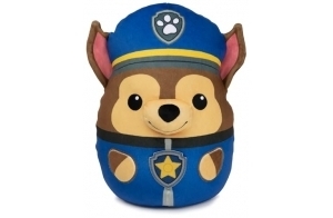 Paw Patrol Gund La Pat Patrouille Peluche Pat Patrouille Chase Taille 30 cm - Peluche Chien - Lavable en Surface - Pat Patrouille Jouet Premier Age - Peluche Bébé - Jouet Bébé 1 an et +