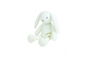 JEMINI LUMINOU Lapin Peluche Lumineuse Naturelle Fonctionne sans Pile +/- 30 cm Multicolore