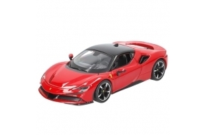 Bburago-1/24 Ferrari sf90 stradale, 26028, Rose