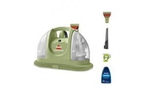 BISSELL Little Green, Shampouineuse Canapé, Moteur Puissant de 340W, Design Compact, Idéal pour Taches & Saletés Quotidiennes, Nettoyeur pour Tapis, Moquettes, Meubles, Tissus, Voiture & Plus, 4098N