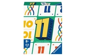 Ravensburger - Elevens - Jeu Accessible pour Toute la Famille - Jeu de Cartes et de Pose - 2 à 6 Joueurs dès 8 Ans - Mixte - 20 952 - Version française