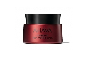 AHAVA Masque Nuit Anti-Rides Profondes - Formule Régénérante à l'Extrait de Boue de la Mer Morte - 50ml