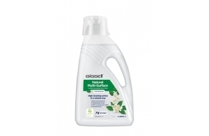 BISSELL Natural Multi-Surface | 2 Litre Formule Nettoyante | Dissout les Odeurs d'Animaux | Nettoyez et Rafraîchissez | Pour CrossWave, SpinWave, SpinWave Robot et HydroWave | 30961