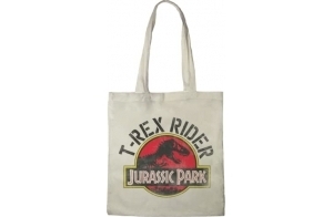 JURASSIC PARK TOTE BAG T-REX», REFERENCE : BWJUPAMBB003, ECRU, 38 X 40 CM