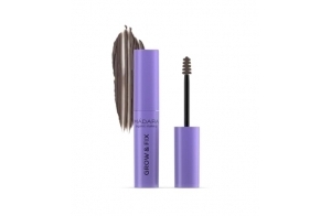 MÁDARA GROW & FIX Tinted Gel Sourcils, #3 FROSTY TAUPE - Teint Les Sourcils Avec Des Pigments Minéraux Naturels, Ajoute Du Volume Et De La Tenue, Favorise La Croissance Des Sourcils, 4.25ml