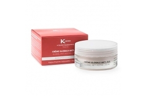 K'Derm Scientific - Crème Globale Anti-Age - Soin Anti-Age à la Kappa-Elastine - Crème Anti-Rides Jour/Nuit - Soin du Visage - Pot - 50 ml