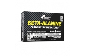 Olimp Sport Nutrition Beta Alanine Carno Rush Mega Tabs Mélange de Protéine 80 Comprimes