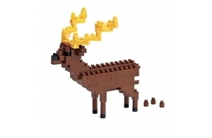 Nanoblock - Nbc-014 - Jeu De Construction - Sika Deer