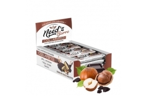 NEED'S COLLAPEPTO - Barre Protéinée et Croustillante - Faible en Sucres, Riche en Protéines - Display de 12 Barres de 40g - Saveur chocolat noisette- Eric Favre