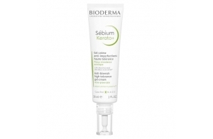 BIODERMA Sébium Kérato+ – Élimine boutons et points noirs – Crème anti-imperfections et anti-marques – Peaux à tendance acnéique – Prescrite par des dermatologues – Tube 30 ml