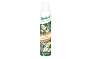 Batiste Shampooing Sec, Naturally Thé Vert et Camomille, Rafraichit les Cheveux et Apporte du Volume, Aux extraits de plantes, Absorbe Excès de Sebum, Sans Résidus, Sans Rinçage, 200ml