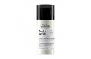 L'Oréal Professionnel, Crème Haute Protection, Cheveux Abîmés & Cassants, Colorés ou Naturels, Sans-Rinçage, Protège des UV et de la Chaleur, Technologie Brevetée, Metal Detox, Serie Expert, 100ml