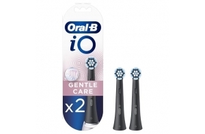 Oral-B iO Gentle Care Brossettes Noires, Lot De 2