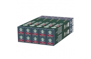 STARBUCKS Espresso Roast Décaféiné by Nespresso, Torréfaction Brune, Capsules de Café 10 x 10 (100 capsules)