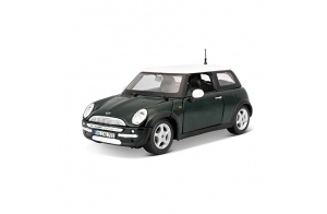 Maisto - 2042975 - Maquette De Voiture - Mini Cooper - Métallique Vert - Echelle 1/24