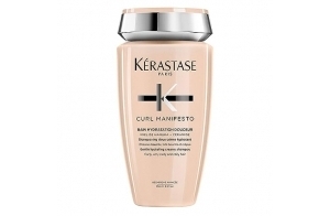 KÉRASTASE Curl Manifesto - Bain Hydratation Douceur - Shampoing Doux Crème - Brillance & Définition - Miel de Manuka & Céramides - Cheveux Bouclés - Frisés & Crépus - Sans Sulfate - 250 ml